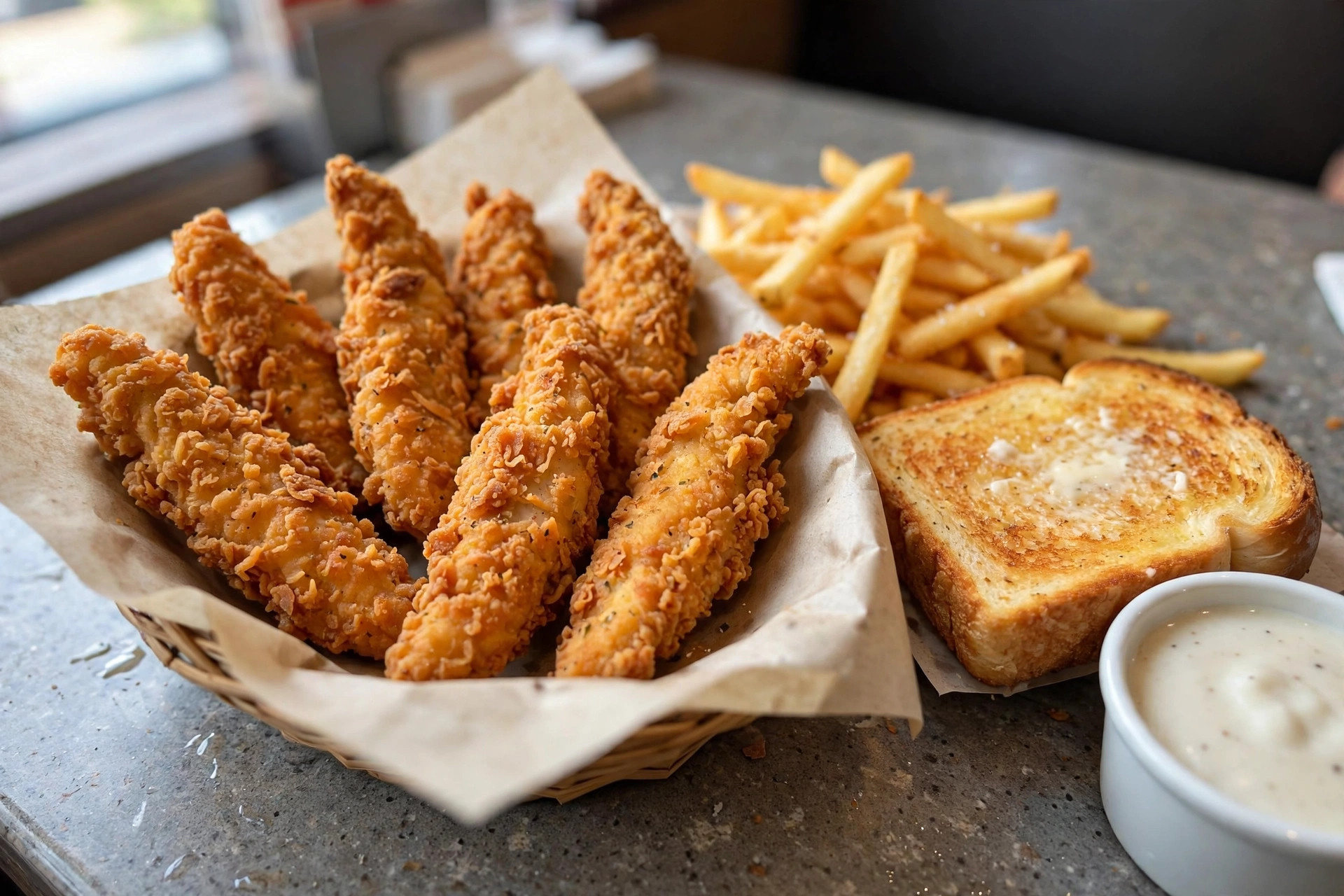Chicken Strip Basket, 6 pieces