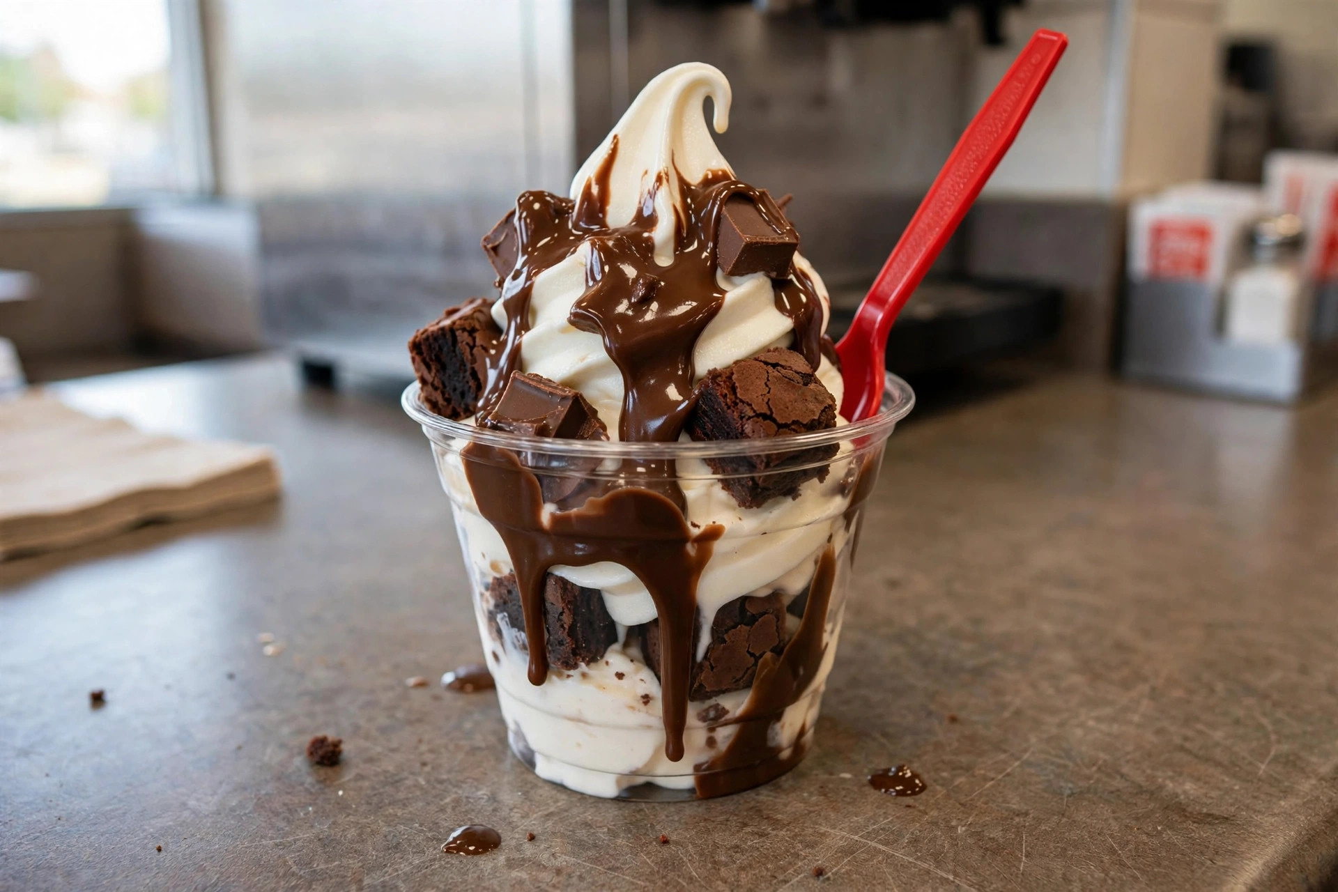 Choco Brownie Extreme Blizzard Treat