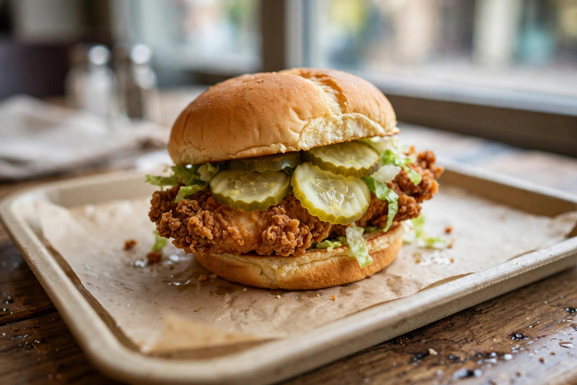 Crispy Chicken Strip Sandwich