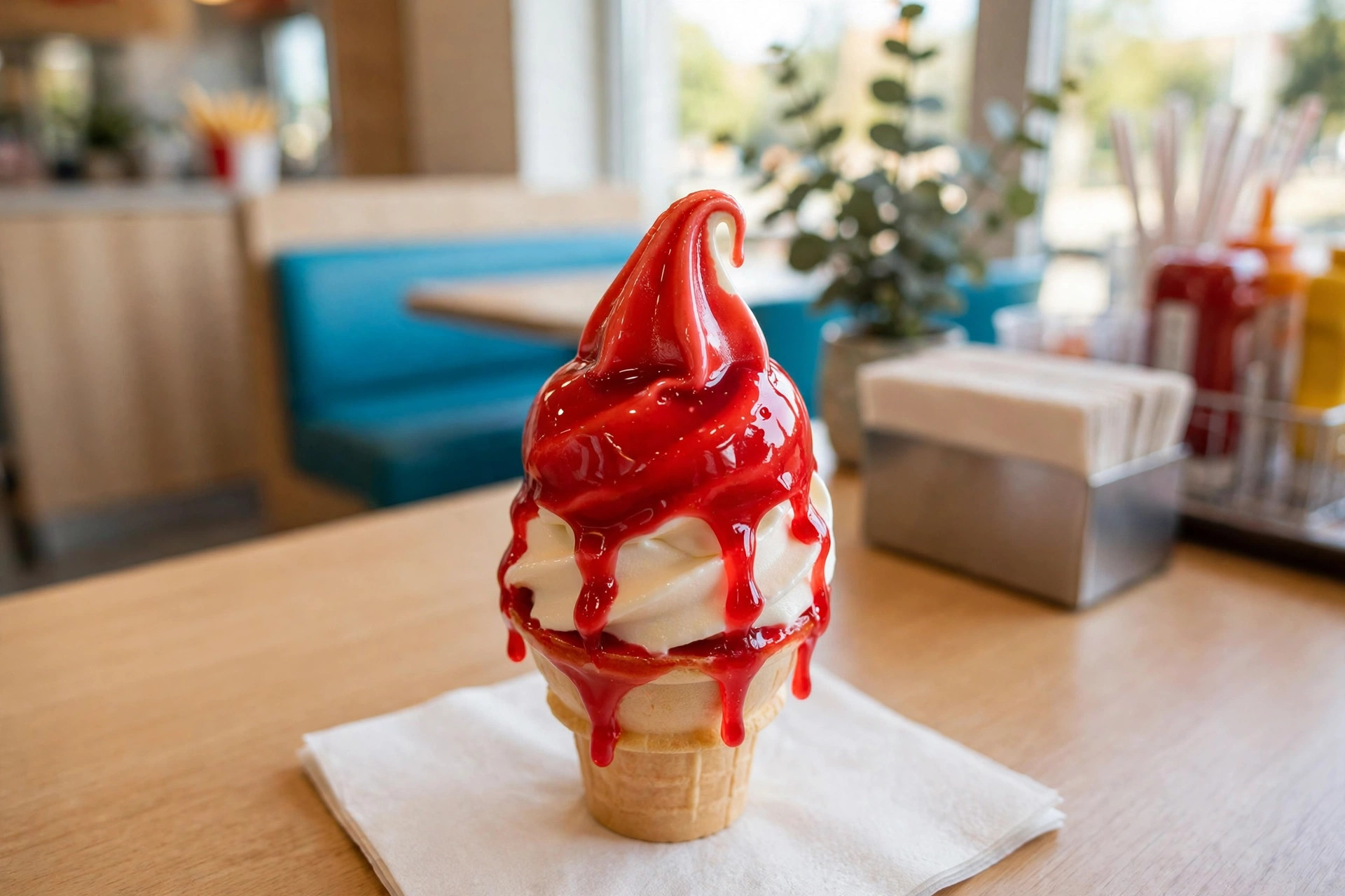 Kids' Cherry-Dipped Cone
