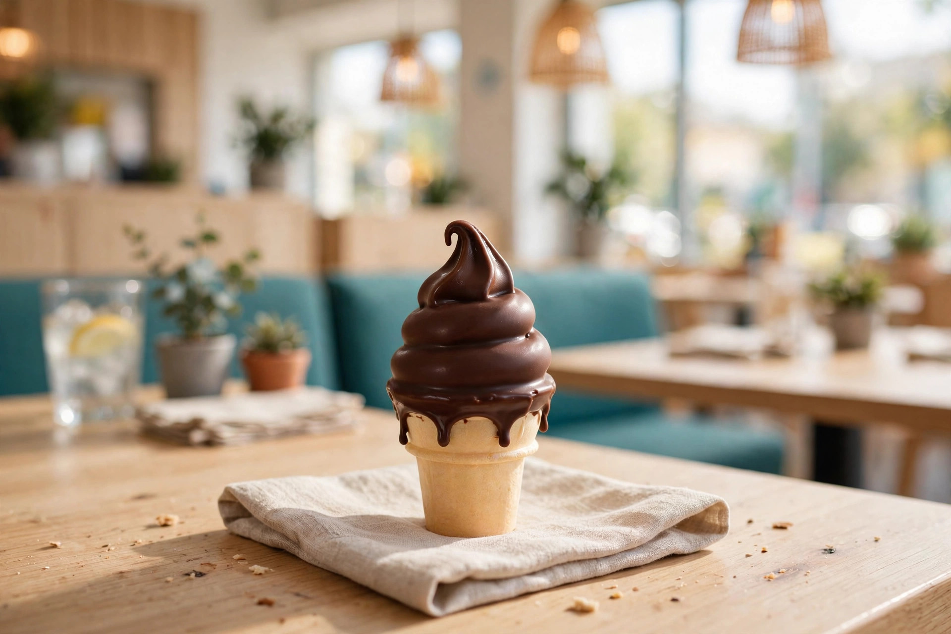 Kids' Chocolate-Dipped Cone