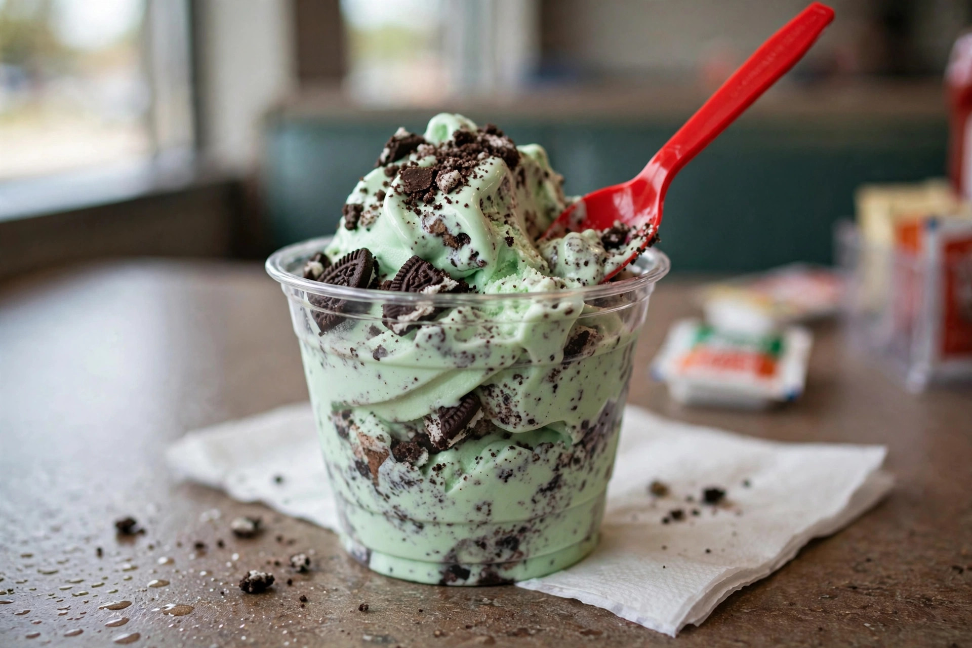 Mint OREO Blizzard Treat